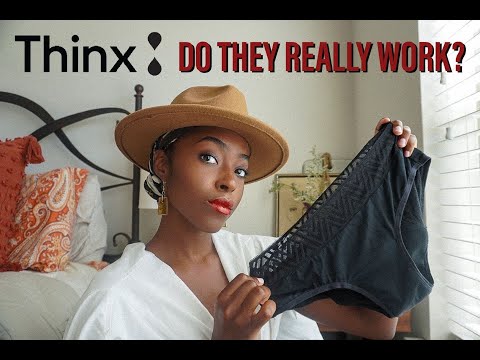 THINX PERIOD UNDERWEAR... DO THEY REALLY WORK? | REVIEW & WEAR TEST | NAVIA JORDAN