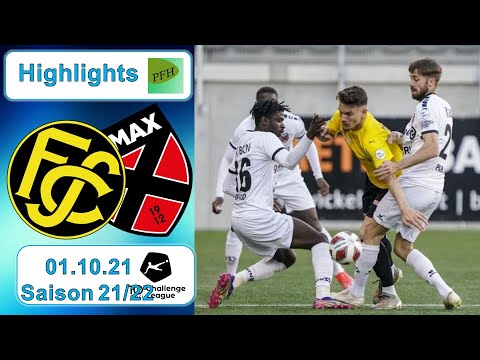 Highlights: FC Schaffhausen vs Neuchatel Xamax FCS (01.10.21)
