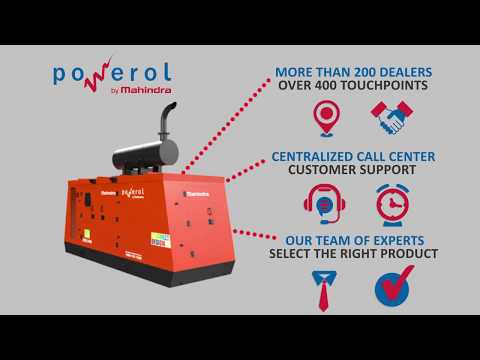 Mahindra 200 kva diesel generator, 3 phase