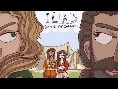 The Iliad Book 1 - Illustrated Summary