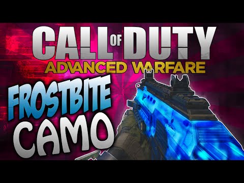 Advanced Warfare: NEW "FROSTBITE" DLC CAMO! Design (COD AW: "ELITE WEAPONS" & DLC CAMOS)