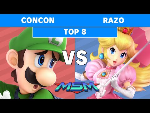 MSM 200 - SS | Concon (Luigi) vs Razo (Peach) Losers Top 8 - Smash Ultimate