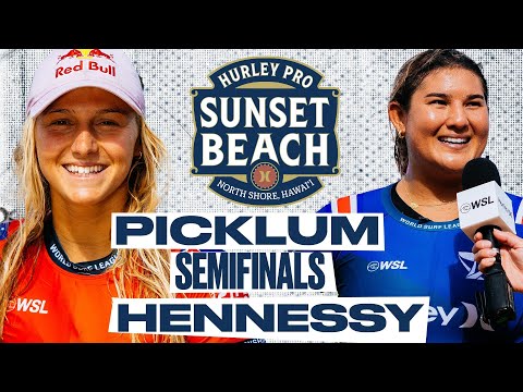 Molly Picklum vs Brisa Hennessy | Hurley Pro Sunset Beach 2024 - Semifinals