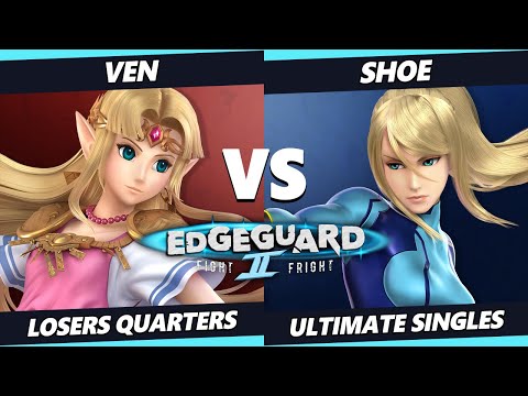 Edgeguard II - Ven (Zelda) Vs. Shoe (ZSS) SSBU Ultimate Tournament