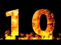 10 Sec FIRE COUNTDOWN TIMER V 153 Detonation With Sound Effects And Voice HD