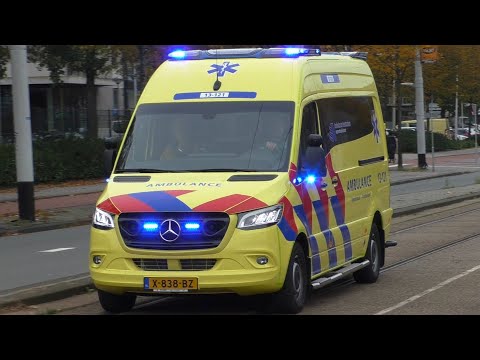 [Primeur & Versneller] Ambulance 13-121 met spoed naar het OLVG-West in Amsterdam