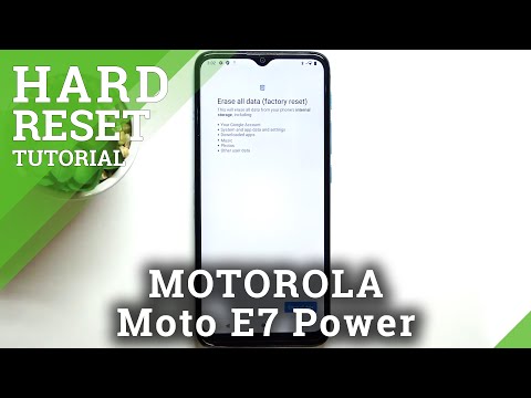 How to Factory Reset MOTOROLA Moto E7 Power - Delete Everything on Motorola