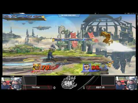 S4R The Third Strike Lossers Semis: TKU~Kaz(C. Falcon) vs 8Bit~JR(Luigi)