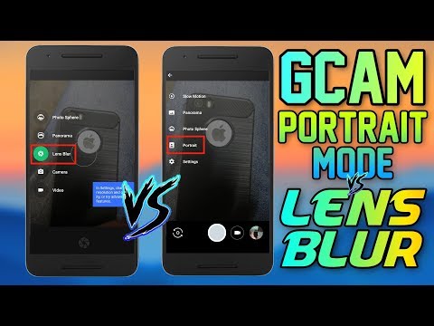 Gcam: Portrait Mode vs Lens Blur || What's the Difference - Google Camera (Hindi) Video