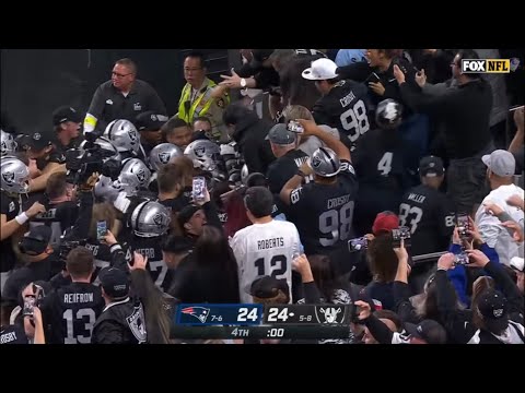 Patriots Fumble On Crazy Lateral Play & Raiders Score Walk-Off TD! | Patriots Vs Raiders Week 15