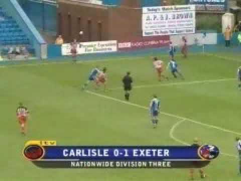 Carlisle United V Exeter City 23 9 2000