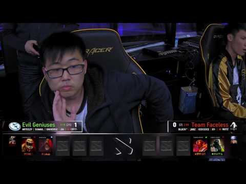DAC 2017 | Main Event Day 2 | EG vs FACELESS Game 2