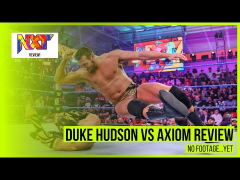 WWE NXT 2.0 8/2/22 Review! Axiom vs. Duke Hudson Review! #shorts