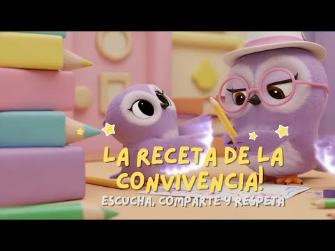 La Receta de la Convivencia – Canción infantil para Aprender Reglas en la Escuela
