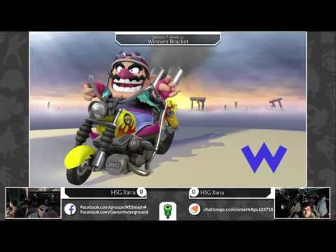 S4@GU 12-27 (Winner's Bracket): HSG Xaria (Bayonetta) vs Poison (Wario)