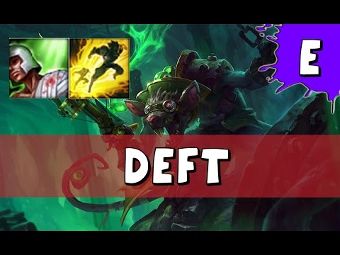 EDG Deft as Twitch vs Lucian ADC - S6 Challenger SoloQ - League of Legends