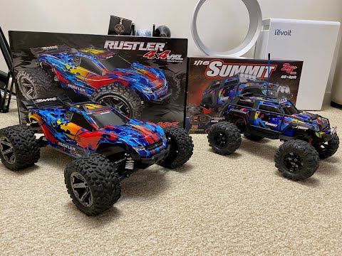 Traxxas rustler 4x4 vxl self righting