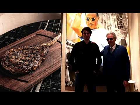 Andrea And Matteo Bocelli Milan Mealtime