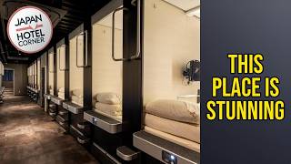 Capsule Hotel CUBE Hiroshima - This Place Is Stunning | Hiroshima, Japan🏨
