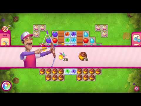 🎯 Gardenscapes 466 Challenge Level + 💥💥🧨💣