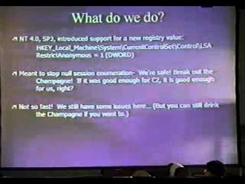 DEF CON 9 Hacking Conference Presentation By TIM MULLEN - Video
