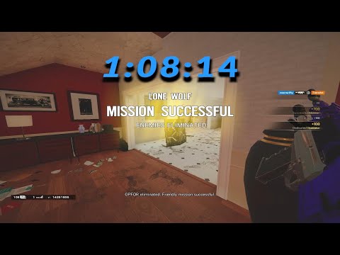 The Last Ever Speedrun on Old House (R6 1:08)