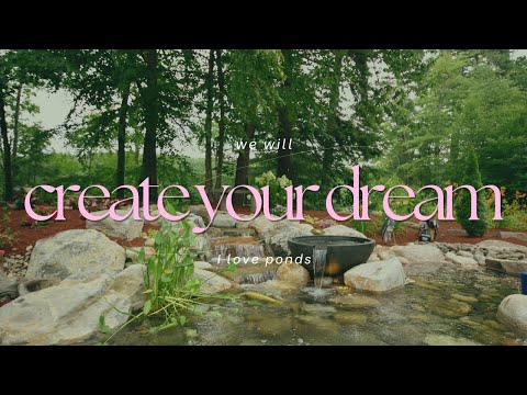 After you watch this, you'll want a backyard pond...