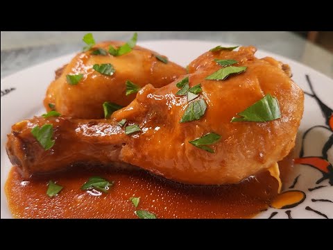 ‼️El pollo más rico y fácil SIN HORNO‼️sólo 4 INGREDIENTES, EN SARTEN, todos te pedirán la  receta