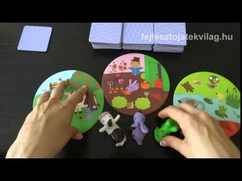 Djeco, Little Association játékszabály, párosító társasjáték, 2,5-5 év - Fejlesztő Játék Világ