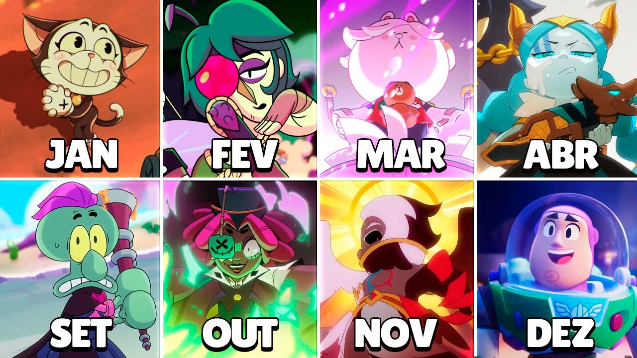 TODAS AS ANIMAÇÕES do BRAWL STARS em 2024