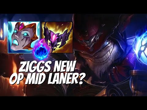 ZIGGS MIGHT BE THE BEST MID LANER OF SEASON 12! SLEEPER OP