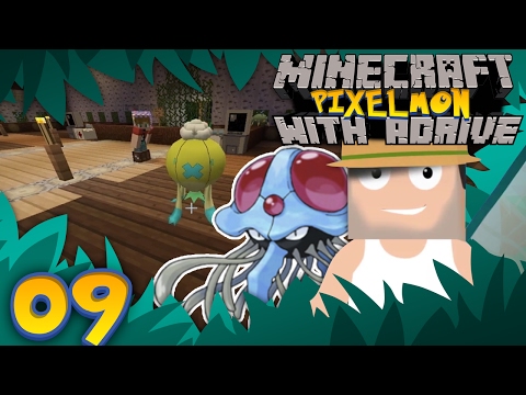 FOCUS SASH!!! POISON GYM! Minecraft PIXELMON with aDrive! Ep09 - PocketPixels Red Let's Play!