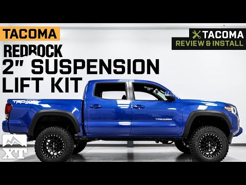 2005-2023 6-Lug Tacoma RedRock 2-Inch Suspension Lift Kit Review & Install