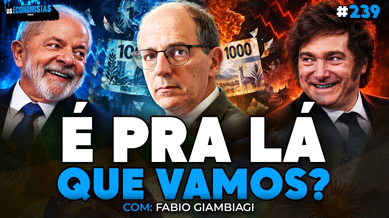 O BRASIL VAI VIRAR UMA ARGENTINA? - Fabio Giambiagi RESPONDE | Os Economistas 239