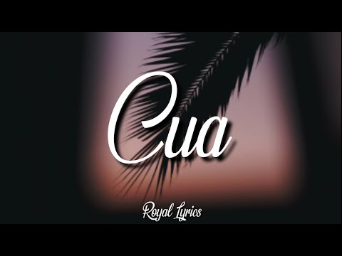 HIEUTHUHAI - CUA (Lyrics) ft. MANBO