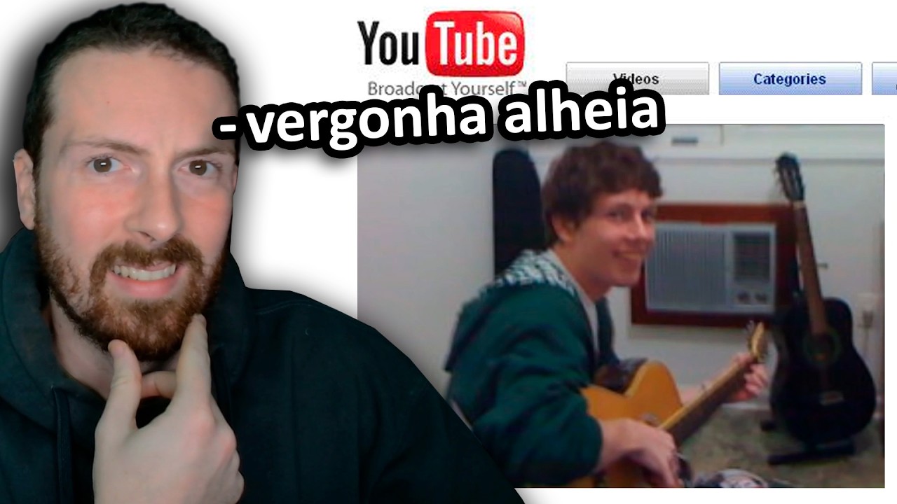 Revelando meu PRIMEIRO CANAL do Youtube