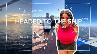 Traveling to LAX| Long Beach Cruise| Carnival Panorama 