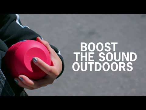 2 Ultimate Ears WONDERBOOM 2 Bluetooth Speakers (Radical Red) with 2 Cables and AC Adapter