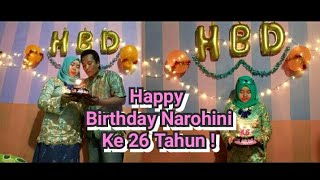 preview picture of video 'Surprise Birthday Narohini 26 Th From My Husband #Vlog-Narohini Helyanif , 11 Januari 2019'