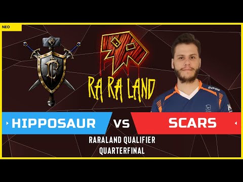 WC3 - RARALAND Qualifier - Quarterfinal: [HU] Hipposaur vs Scars [ORC]