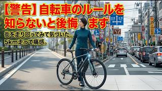 【実録】自転車ルールが無理ゲーすぎる!? 街中ポタリングの理想と現実