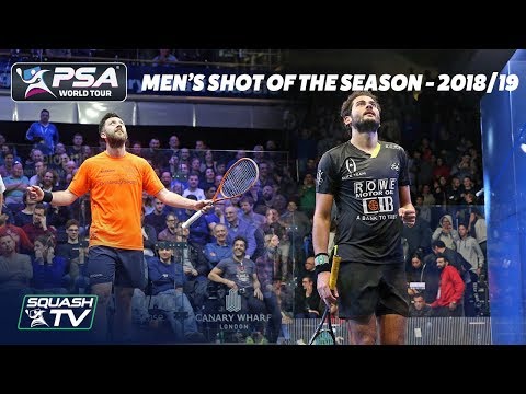 Squash: Men's Shot of the Season Shortlist 2018/19