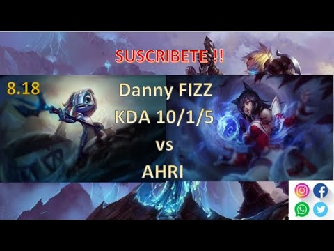 Fizz 10-1-5 Korea Challenger :v okno Patch 8.18 - (R7 Creador Stompea3)