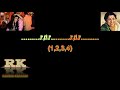 Mere Naseeb Mein Tu Hai Ki Nahi Karaoke With Lyrics Clean Karaoke Lata Mangeshkar Raunakkaraoke
