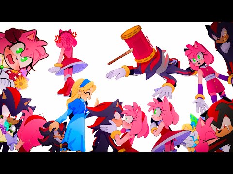 🖤The Wholesomeness Of ShadAmy🩷(SONIC COMIC DUB COMPILATION)