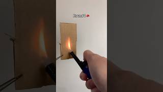 Lighter vs Cardboard 🔥