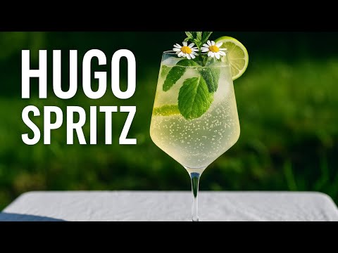 Make your own Hugo Spritz | So easy and so delicious | Summer drink 2025