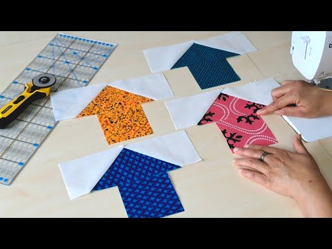 The Quilt Block That Took My Breath Away✨️ (See How I Made It)sewing idea for leftover fabric. 