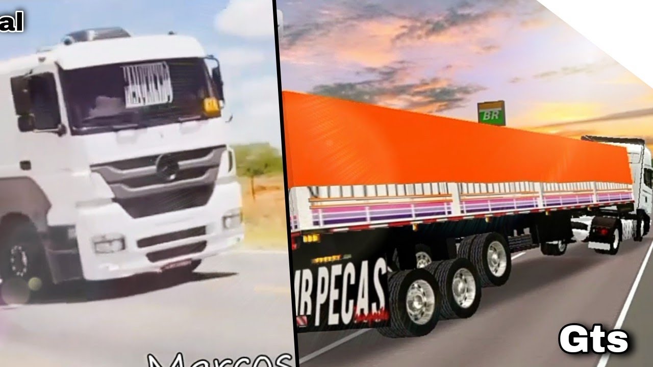 •|Quebra De Asa Na Vida Real E No Grand Truck Simulator|•