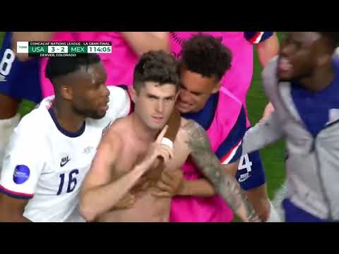 2021 CONCACAF Nations League Final — Christian Pulisic Penalty Kick